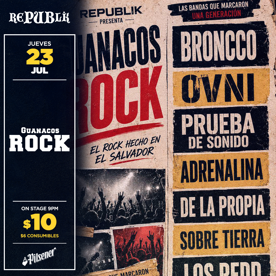 Guanacos Rock | JULIO 23
