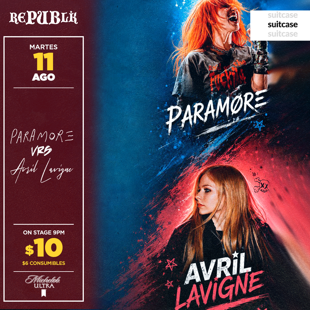 Paramore vs Avril Lavigne | AGOSTO 11