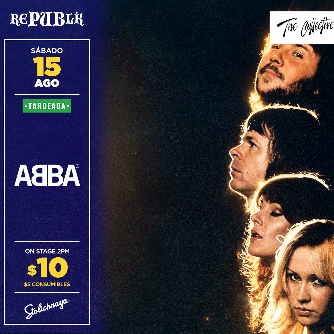 Tardeada ABBA | AGOSTO 15