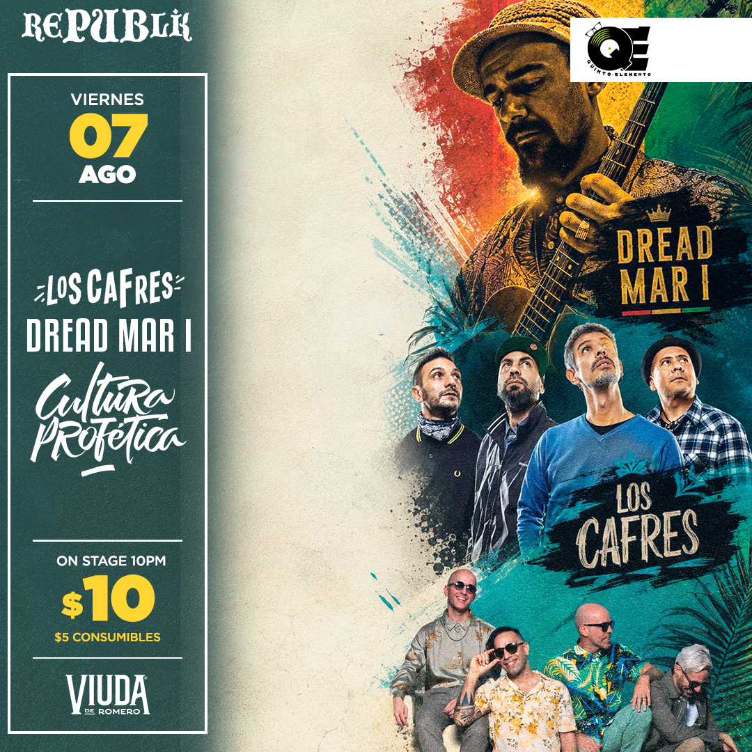 Dread Mar I, Cultura Profética y Los Cafres | AGOSTO 7